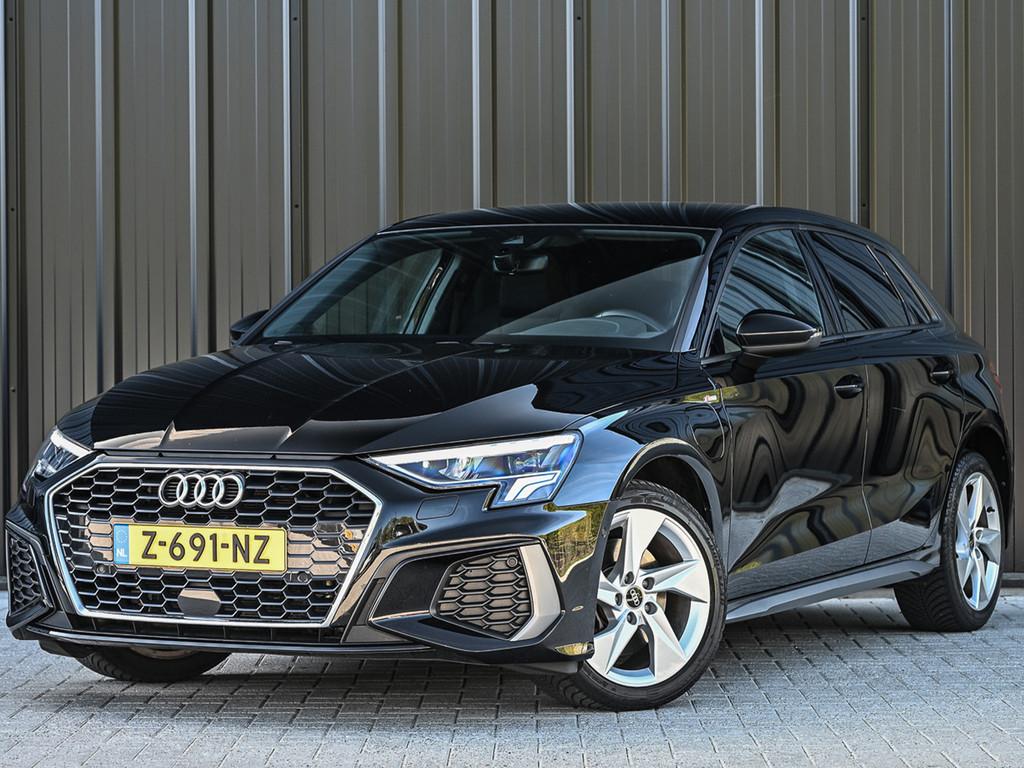 Audi A3 Sportback 40 TFSI e S Line | Soh% 92,5 | Sportstoel, Stof, Gebruikt, Euro 6, 4 cilinders