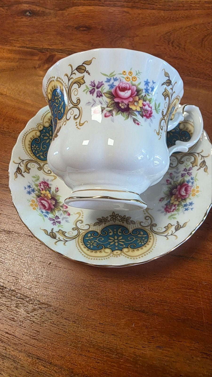 Royal Albert Berkeley Kop en Schotel, Antiek en Kunst, Ophalen