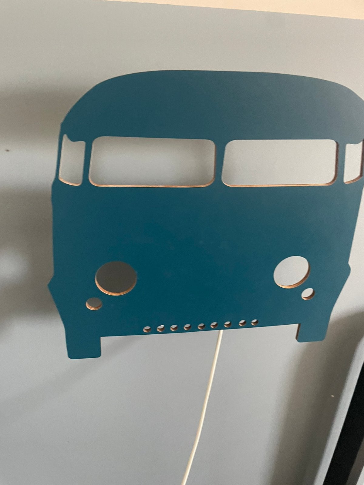 Ferm living wandlamp Auto petrol, Huis en Inrichting, Ophalen of Verzenden, Zo goed als nieuw