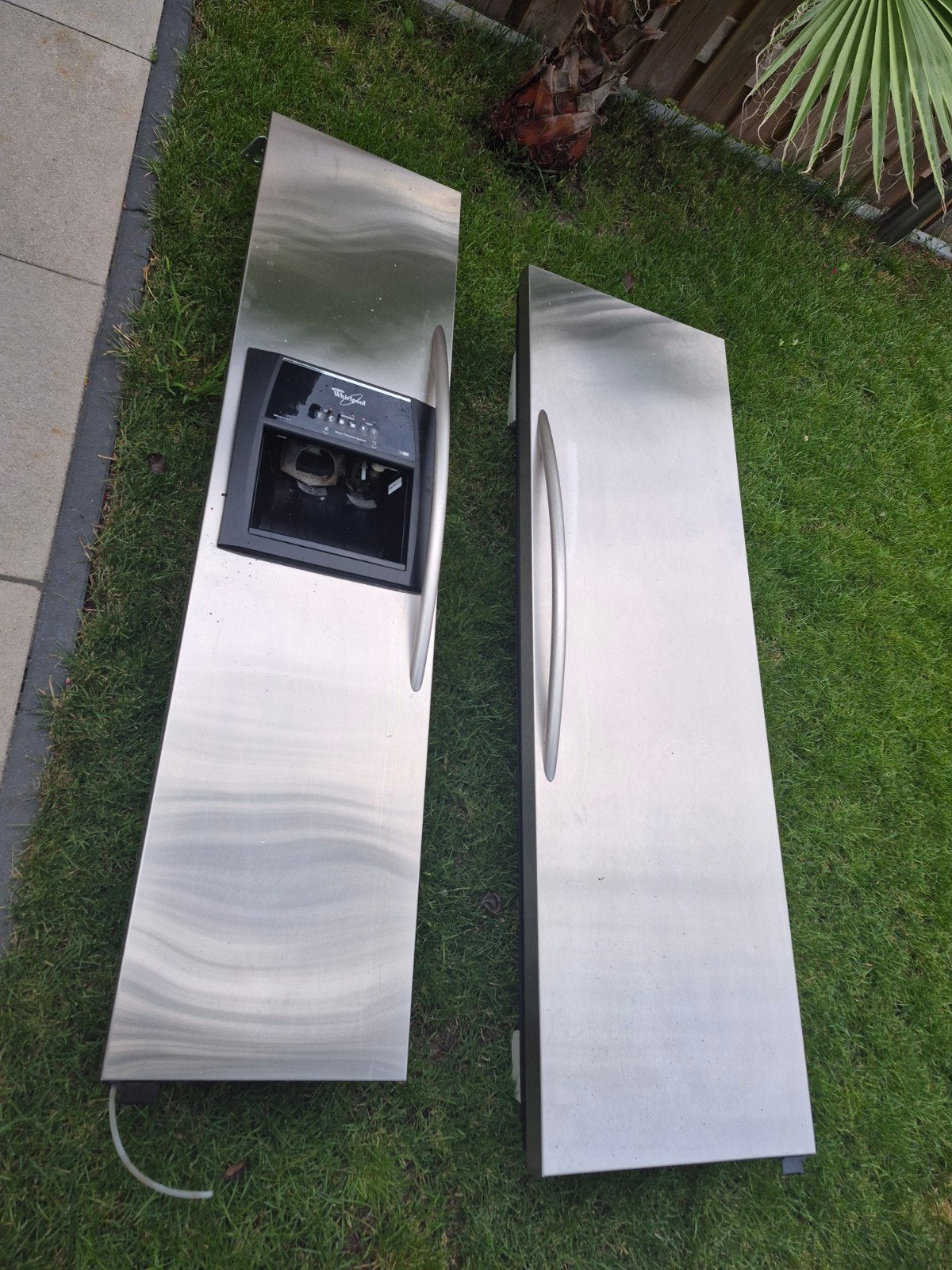 Whirlpool koelkast deuren in perfecte staat /onderdelen, 200 liter of meer, Ophalen, Zonder vriesvak, 160 cm of meer