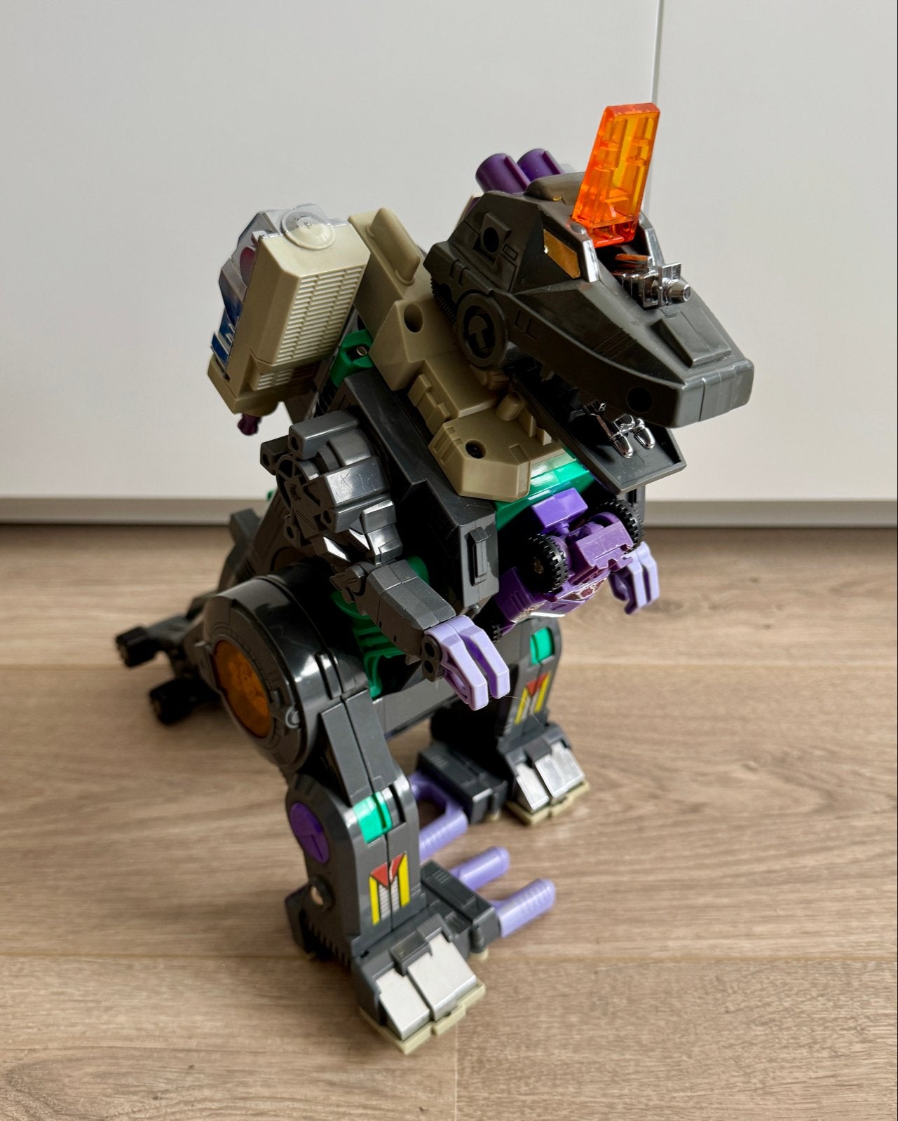 Transformers G1 Trypticon, vintage Decepticon 1986, Ophalen of Verzenden, Gebruikt