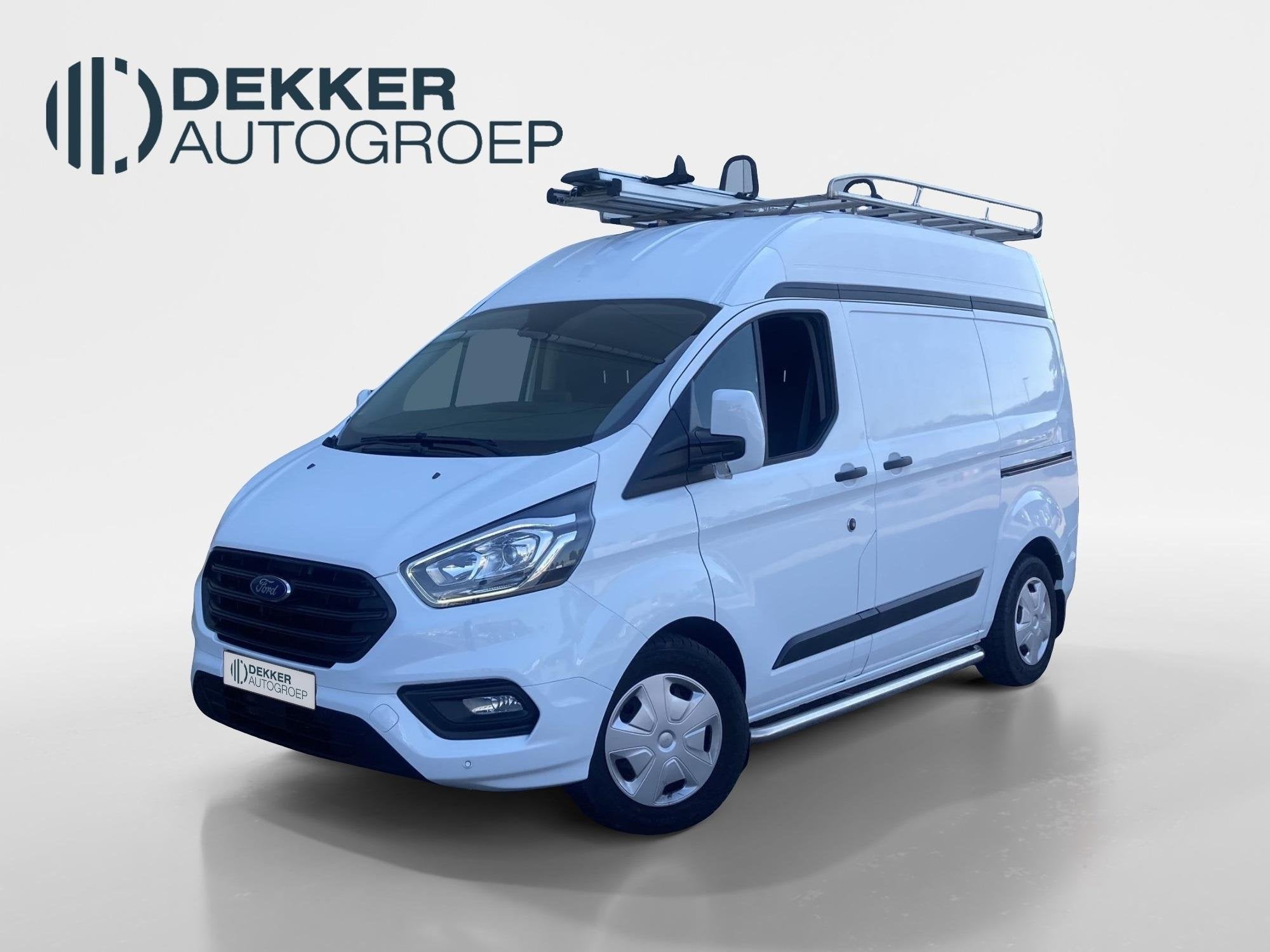 Ford Transit Custom 300 2.0 TDCI 130 pk L1H2 Trend Store Van, Auto's, 4 cilinders, Wit, Origineel Nederlands, Bedrijf