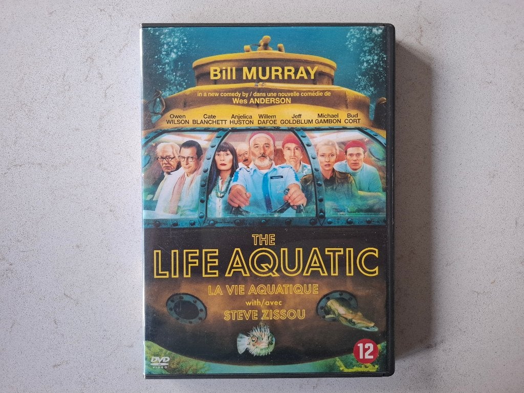 The Life Aquatic with Steve Zissou DVD - Wes Anderson, Overige gebieden, Komedie, Ophalen of Verzenden, Zo goed als nieuw