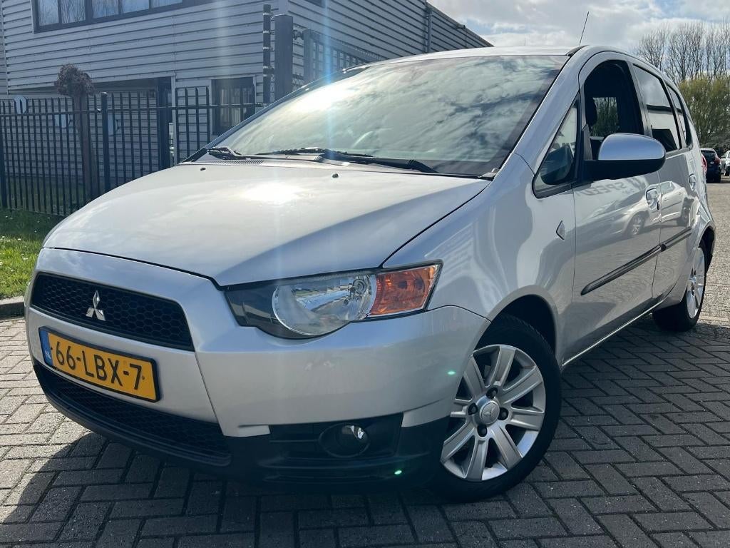 Mitsubishi Colt 1.3 5DRS 2010 LPG G3 Cruise Airco Navi, Auto's, Voorwielaandrijving, Stof, Colt, Origineel Nederlands