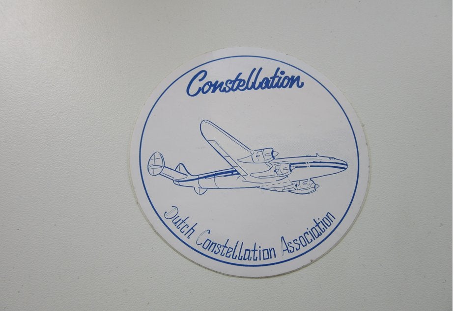 Constellation sticker Dutch Constellation association, Verzenden, Nieuw, Overige typen