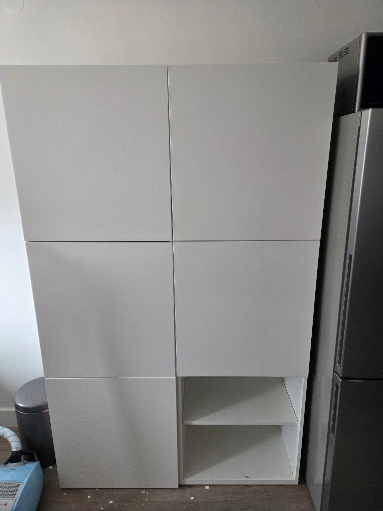 Besta ikea kast, Ophalen, Gebruikt