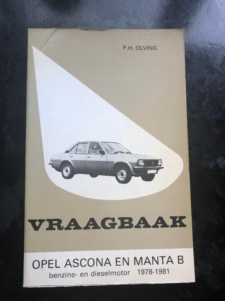 Vraagbaak Opel Ascona en Manta B, 1978-1981, Ophalen of Verzenden