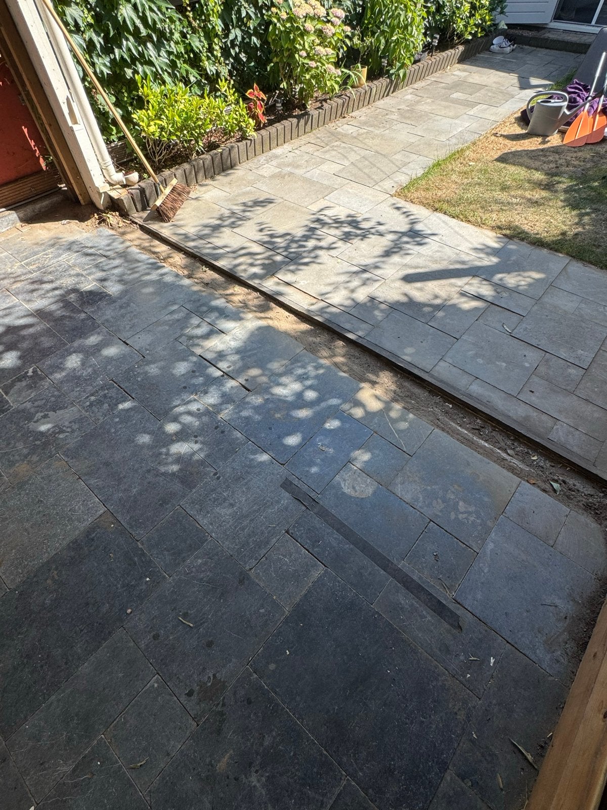 Turkse marmeren tegels - 39,7m2 totaal, Ophalen, 60 cm of meer, Gebruikt, 10 m² of meer