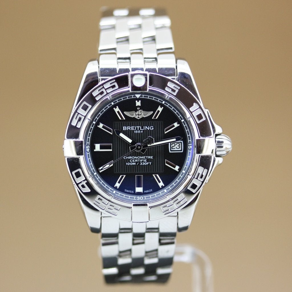 Breitling Galactic 32 Staal A71356, Overige merken, Staal, Gebruikt, Staal