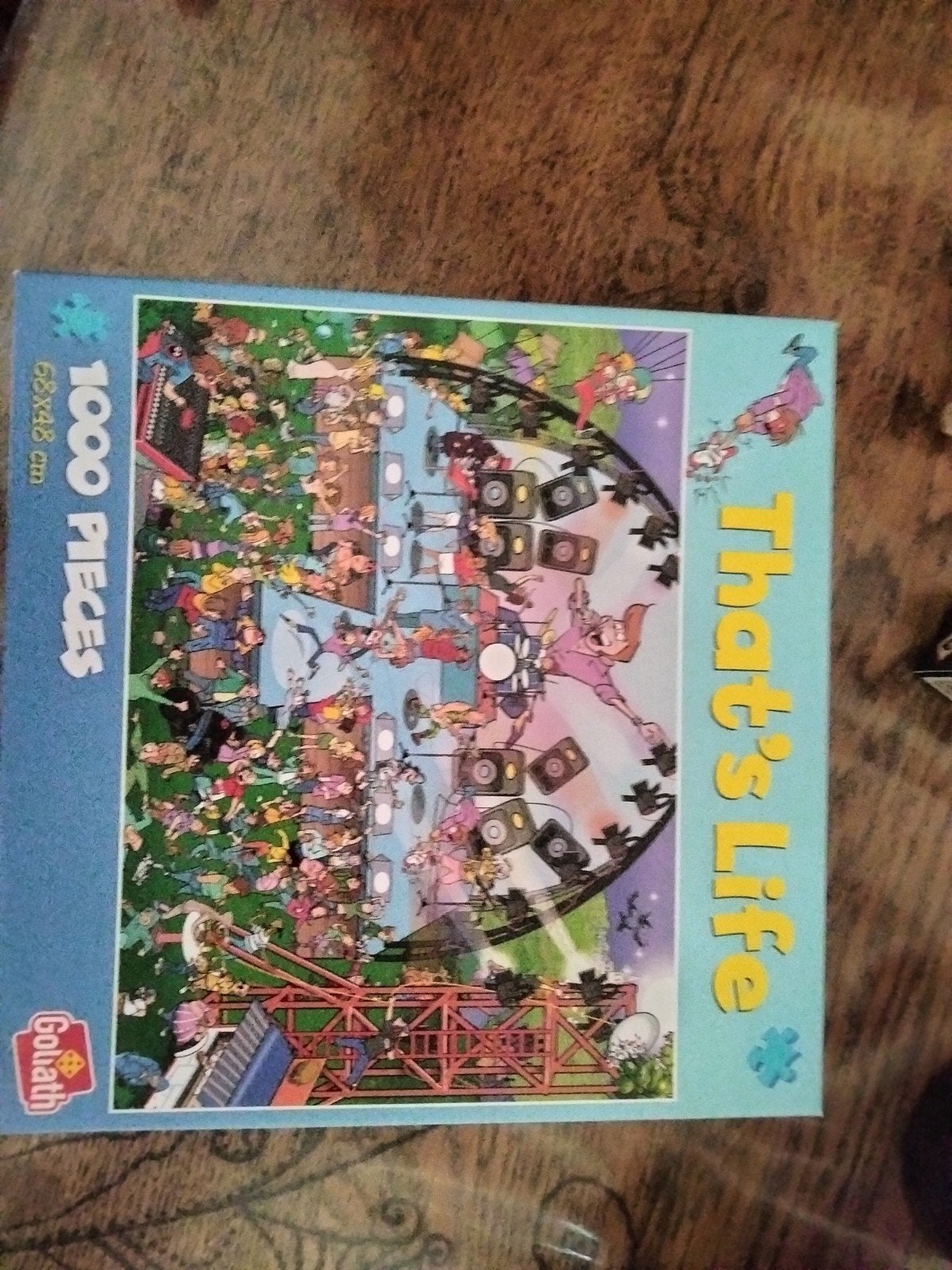 Goliath That's Life Puzzel 1000 stukjes - Nieuw in seal, Ophalen of Verzenden, 500 t/m 1500 stukjes, Nieuw, Legpuzzel