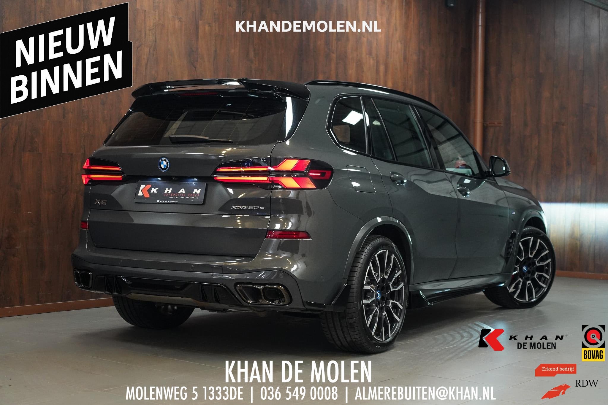 BMW X5 xDrive50e BTW|M-Sport|PANO|HUD|SkyLounge|H&K|Trekhaak, Auto's, Stof, Gebruikt, X5, Plug-in hybride