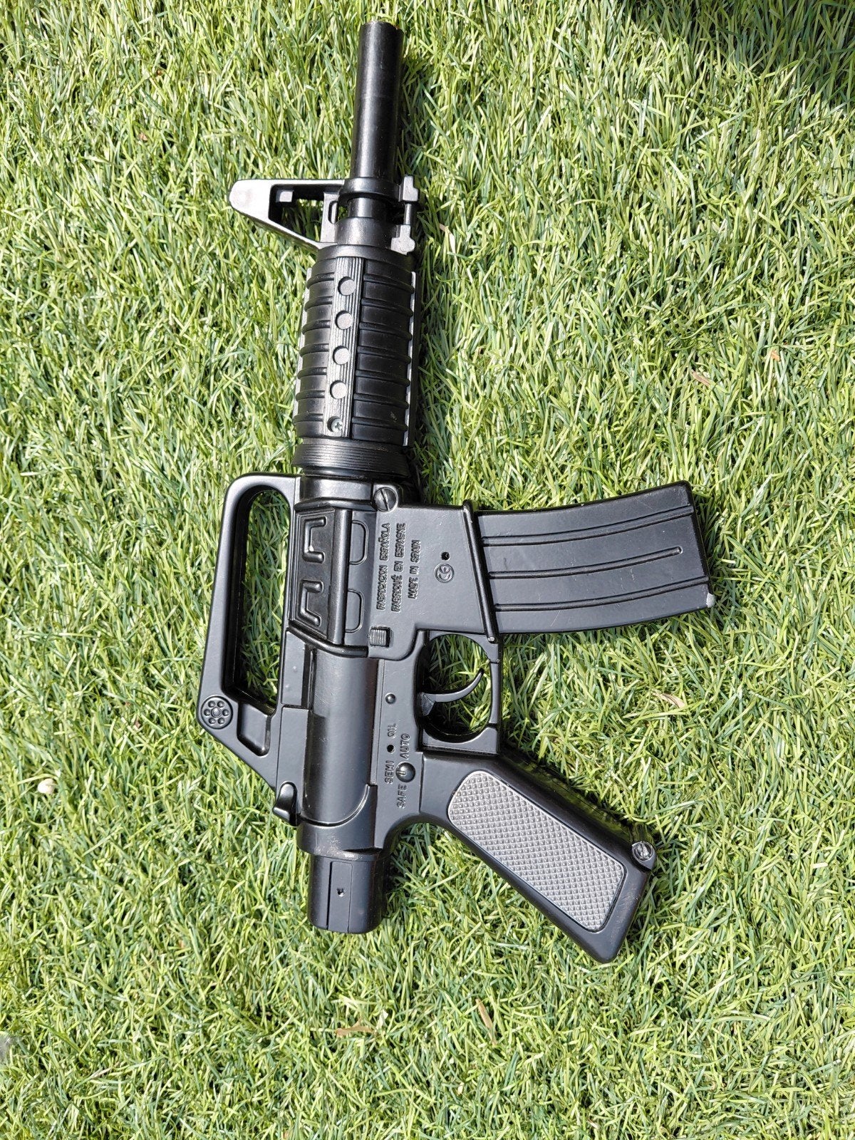 Speelgoedgeweer M4/M16 stijl met magazijn, Ophalen of Verzenden, Zo goed als nieuw