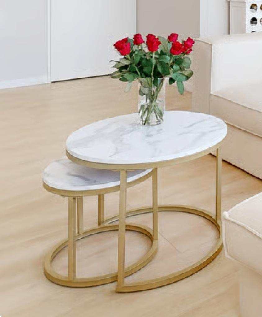 Salontafel, Ophalen, Kunststof, 50 tot 100 cm, Rond