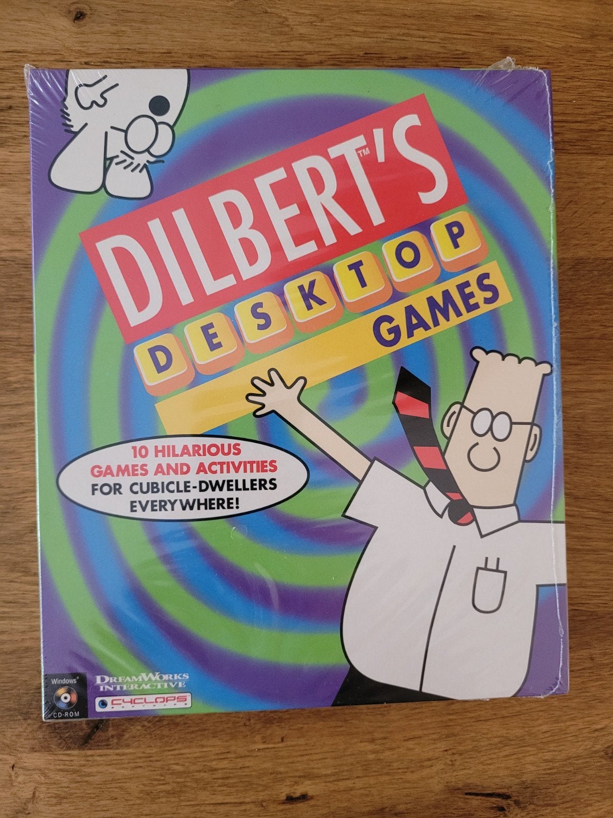 PC Big Box: Dilbert's Desktop Games (1997) - Geseald, 1 speler, Ophalen of Verzenden, Nieuw