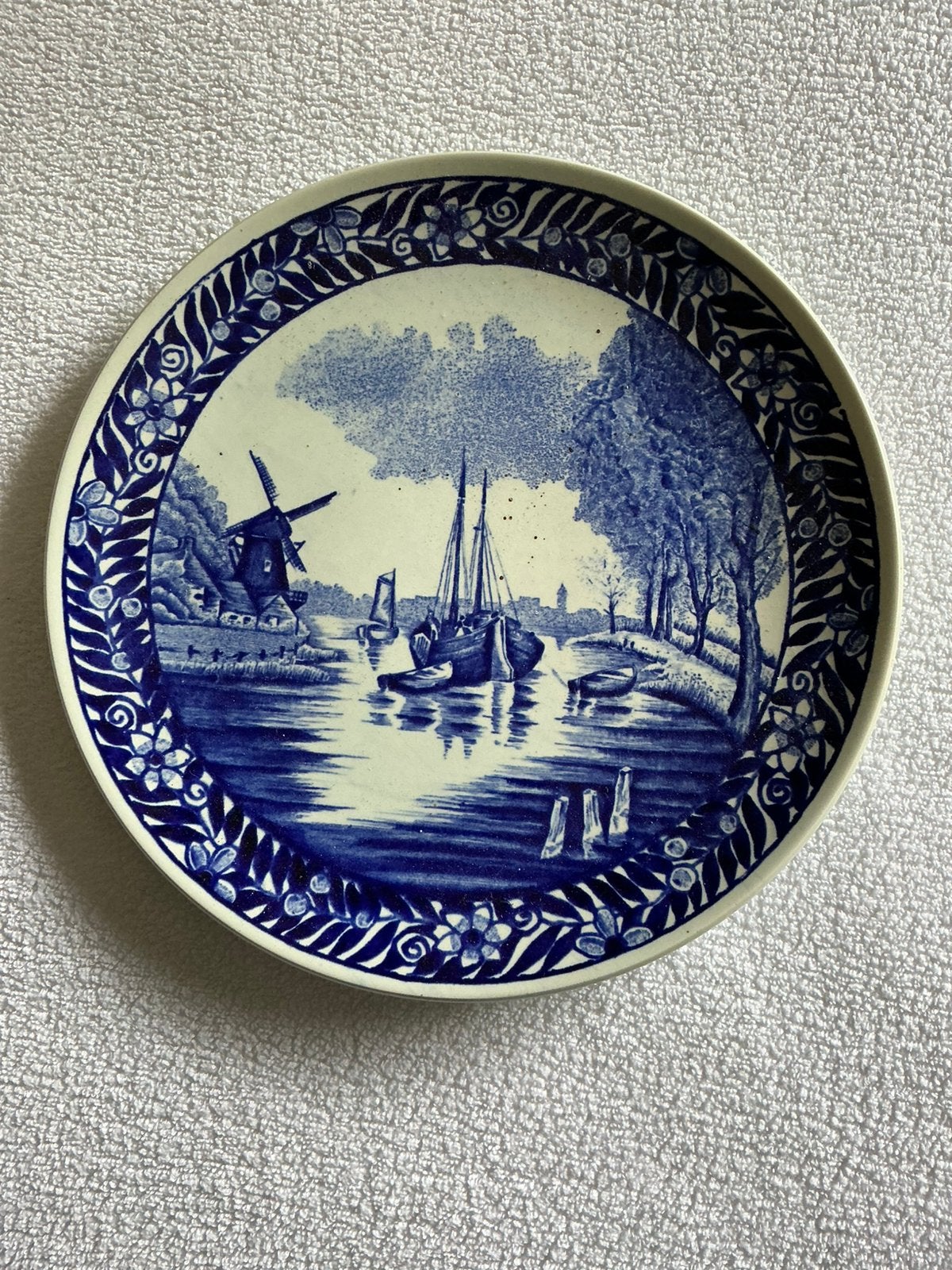 Delfts blauw bord, Ophalen of Verzenden