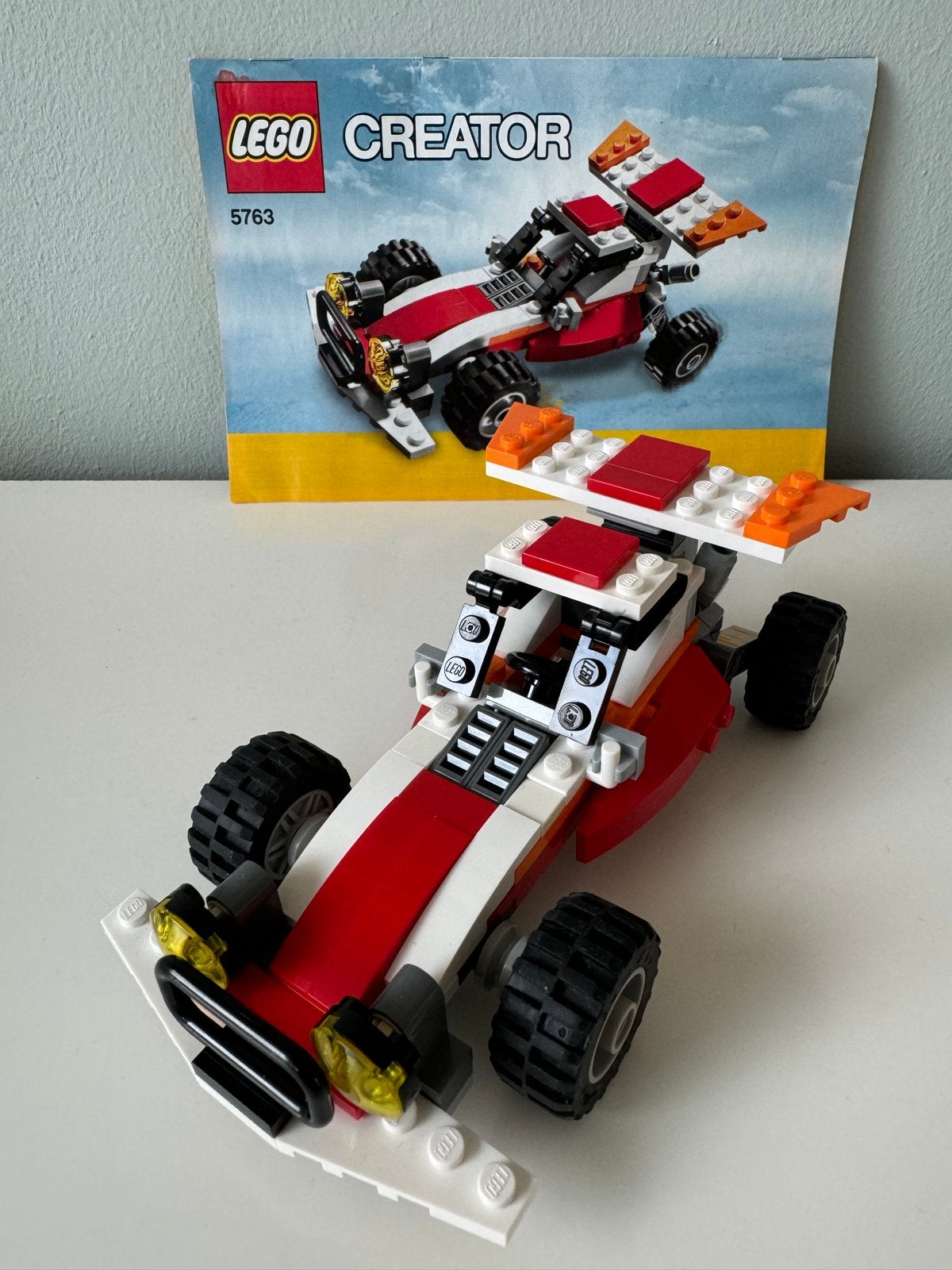 LEGO Creator 3-1 Duinracer 5763 met instructies, Gebruikt, Lego, Ophalen of Verzenden, Compleet