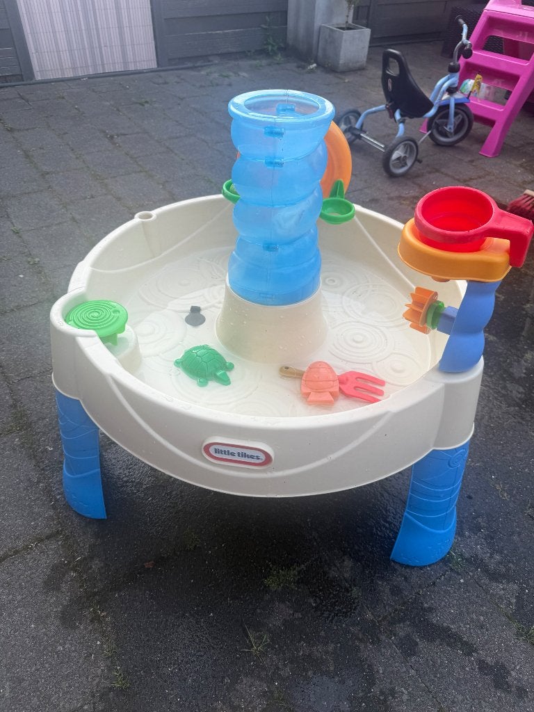 Watertafel, Ophalen, Zo goed als nieuw