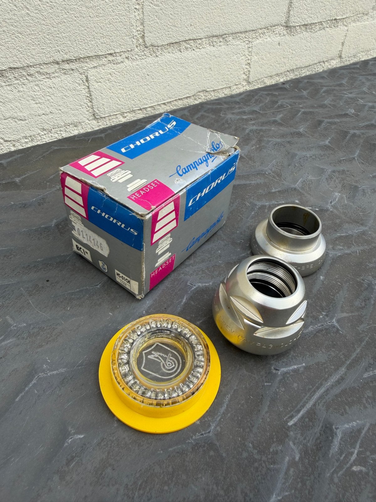 Campagnolo Chorus 1 inch balhoofdset nieuw in doos (2 stuks), Ophalen of Verzenden, Nieuw, Overige typen