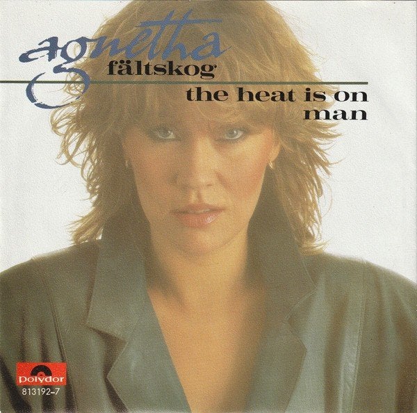 Agnetha Fältskog – The Heat Is On  (Vinyl/Single 7 Inch) ABB, Ophalen of Verzenden, Zo goed als nieuw, Pop