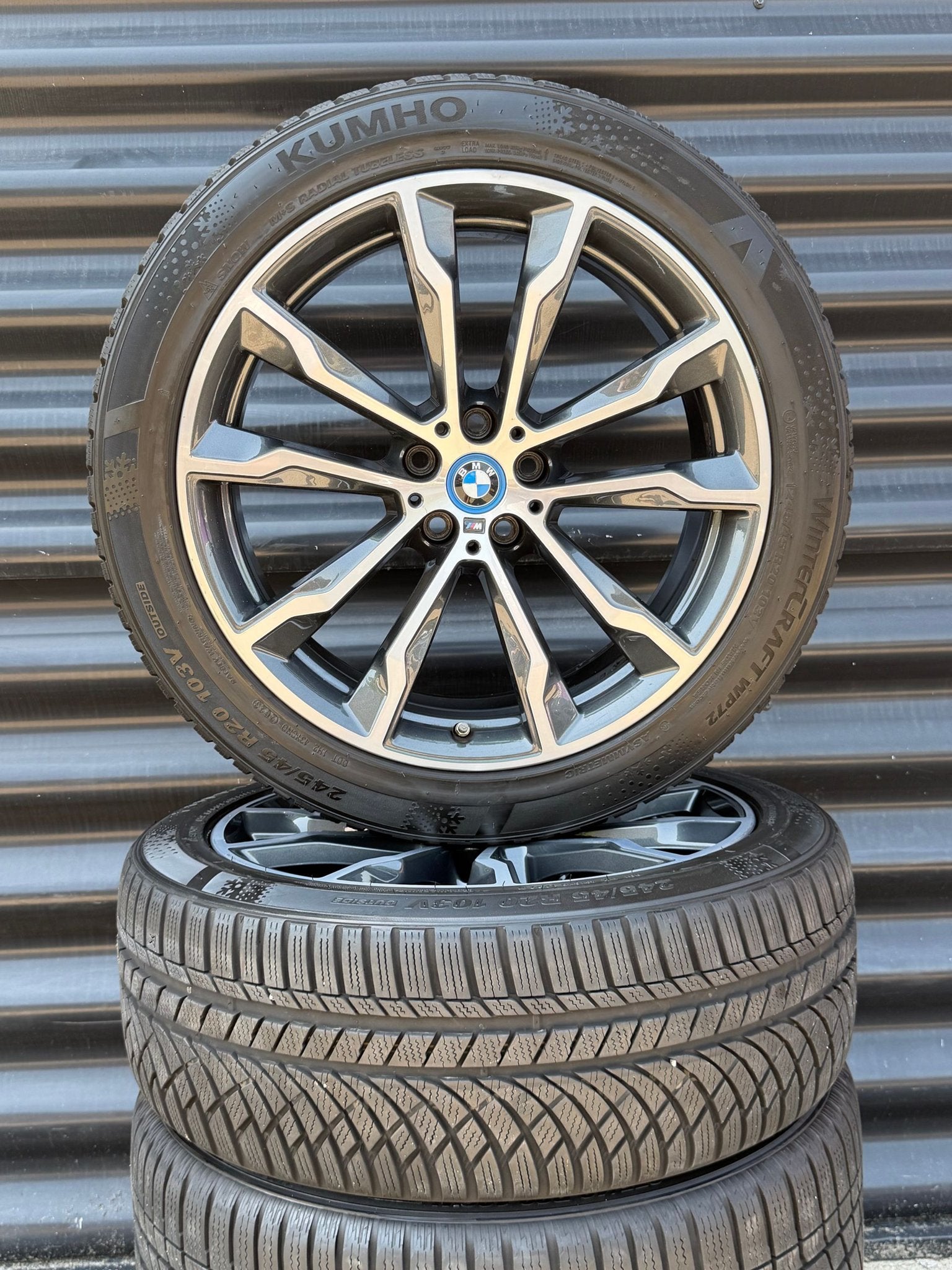 20” Orig Bmw Styl 699M G01 G02 x3 x4 velgen WinterBanden, Auto-onderdelen, Gebruikt, -, -, Banden en Velgen
