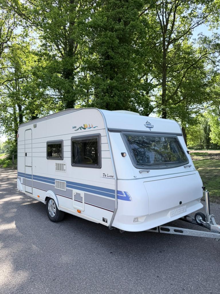 nette Hobby 440 De Luxe uit 1998 te koop, Hobby, Dwarsbed, Particulier, 4 tot 5 meter
