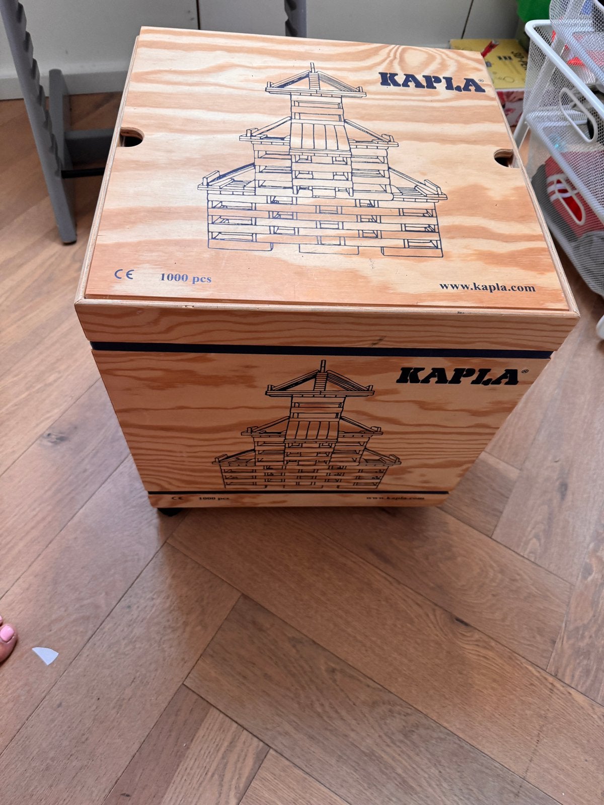 Kapla 1000pcs box COMPLEET, Ophalen, Zo goed als nieuw