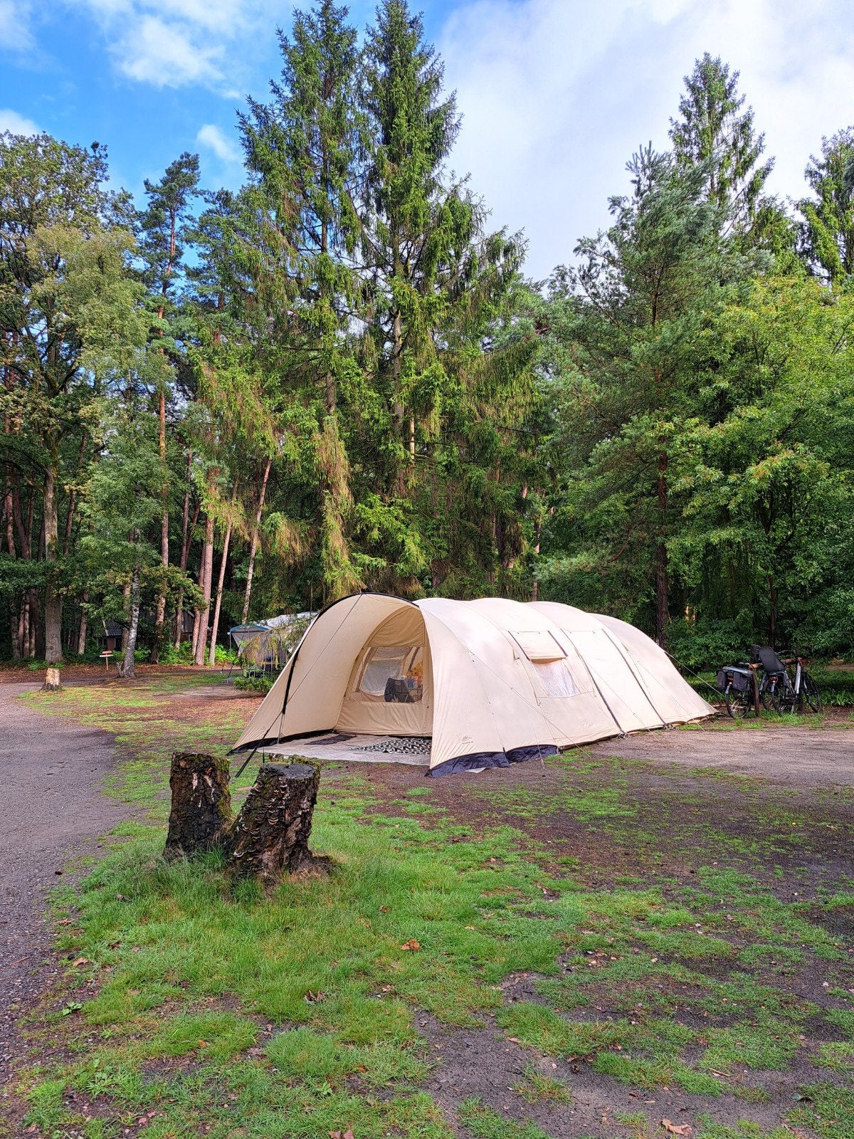 Bardani Villanova 450 tent, Ophalen