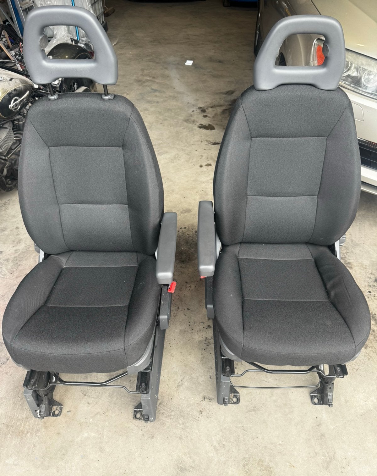Fiat ducato/boxer/jumper stoelenset (bijrijdersstoel,+bestu), Ophalen, Gebruikt, Fiat