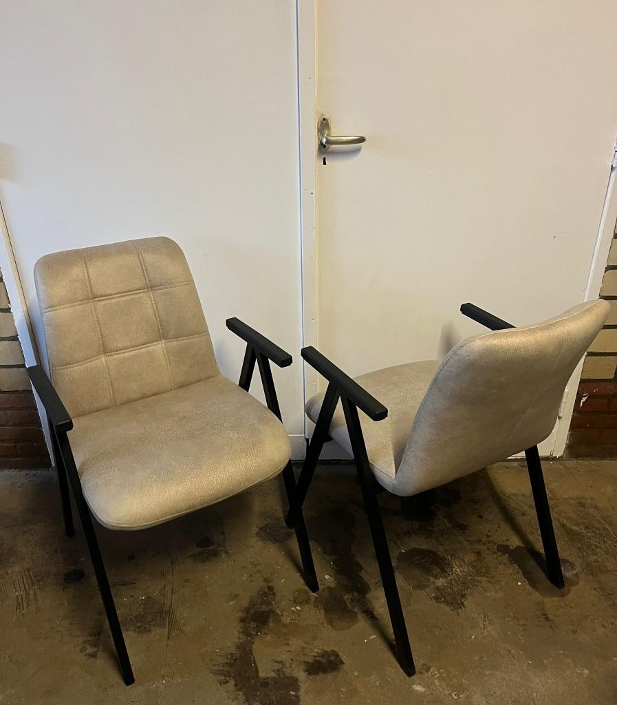 2 stuks stoelen mx sofa Lugano showroom stoelen actie!, Ophalen, Twee, Overige kleuren, Nieuw