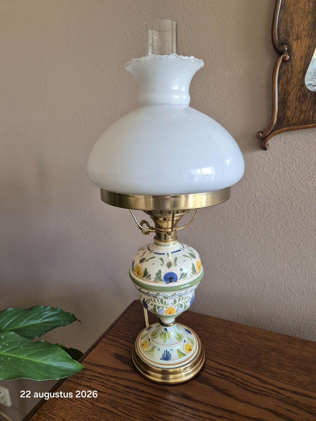 schemerlamp, Ophalen