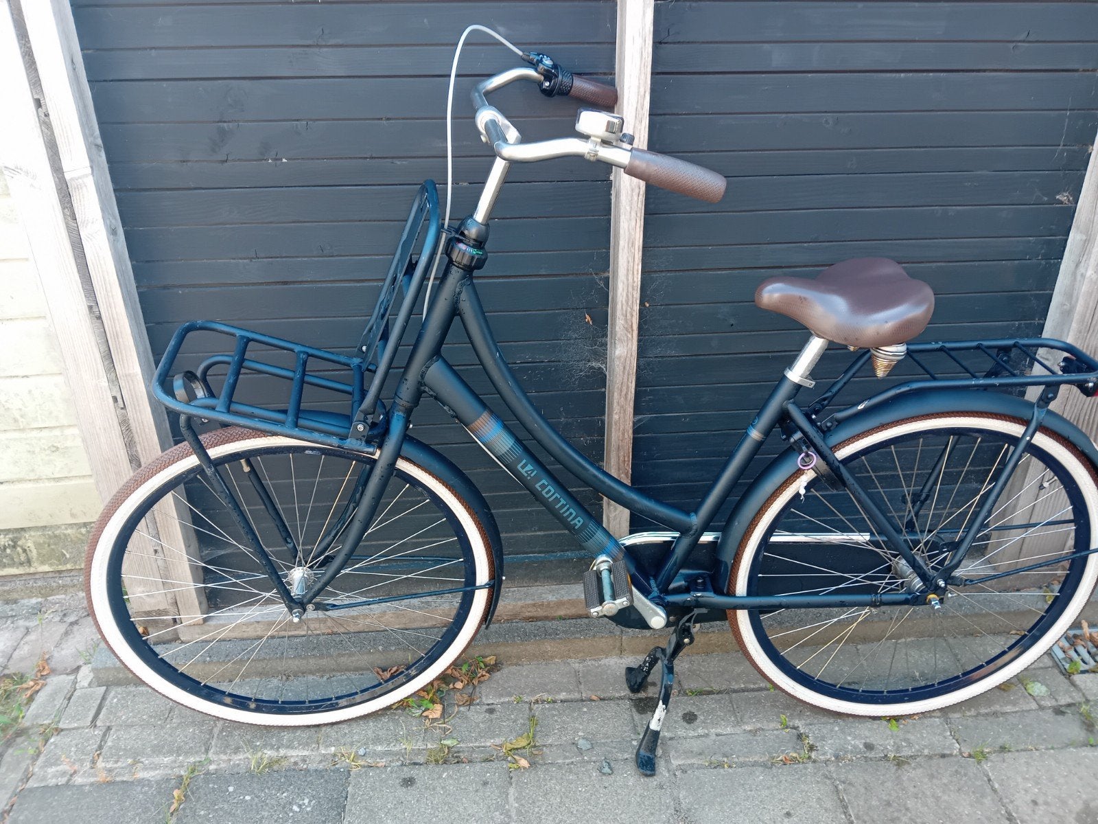 Cortina U4 Transport Damesfiets - 28 inch, 3 versnellingen, Fietsen en Brommers, Terugtraprem, Gebruikt, ., .