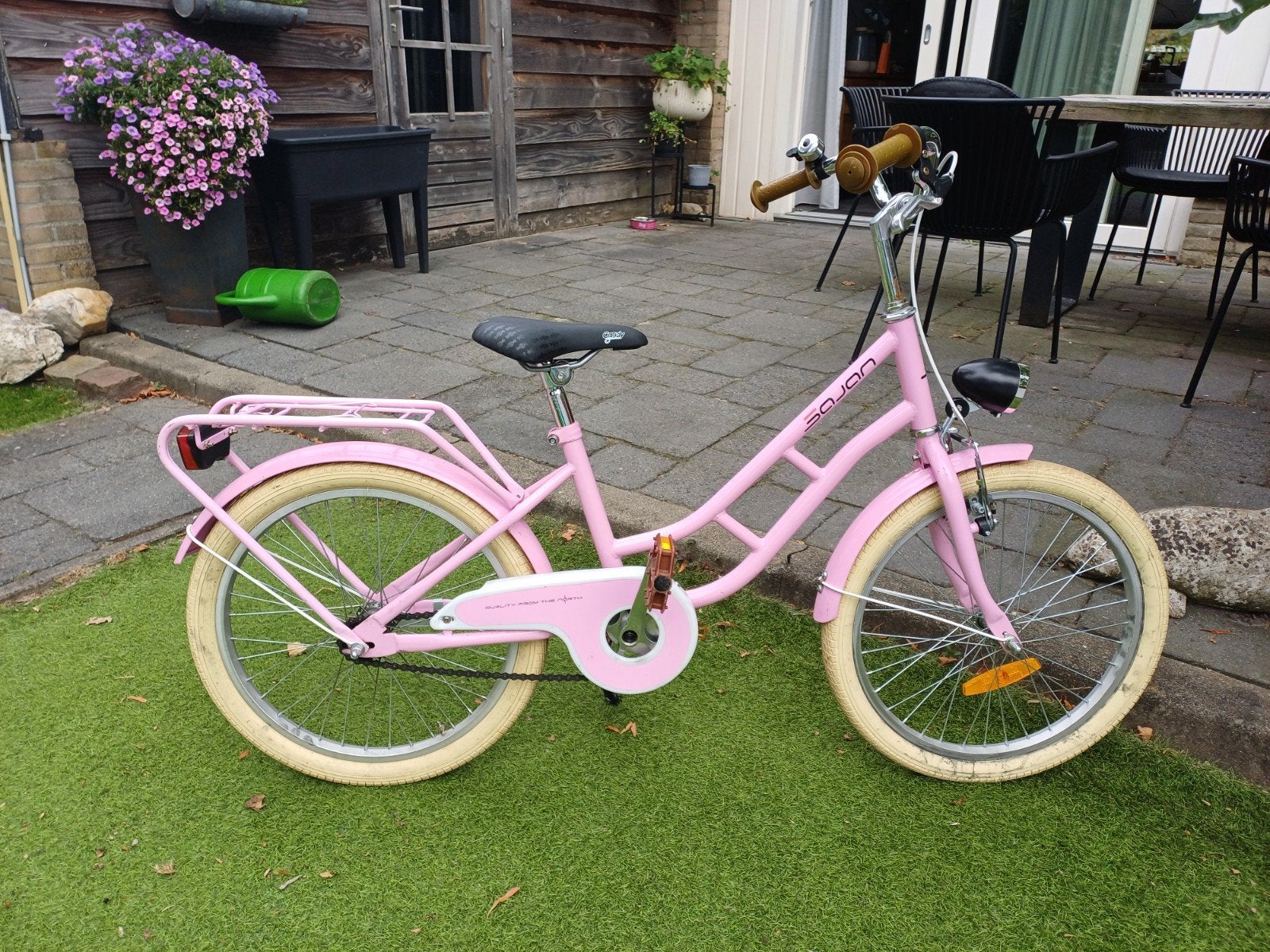 Mooie roze 20 inch meisjesfiets, Fietsen en Brommers, Fietsen | Kinderfietsjes, Ophalen of Verzenden, Gebruikt, 20 inch of meer