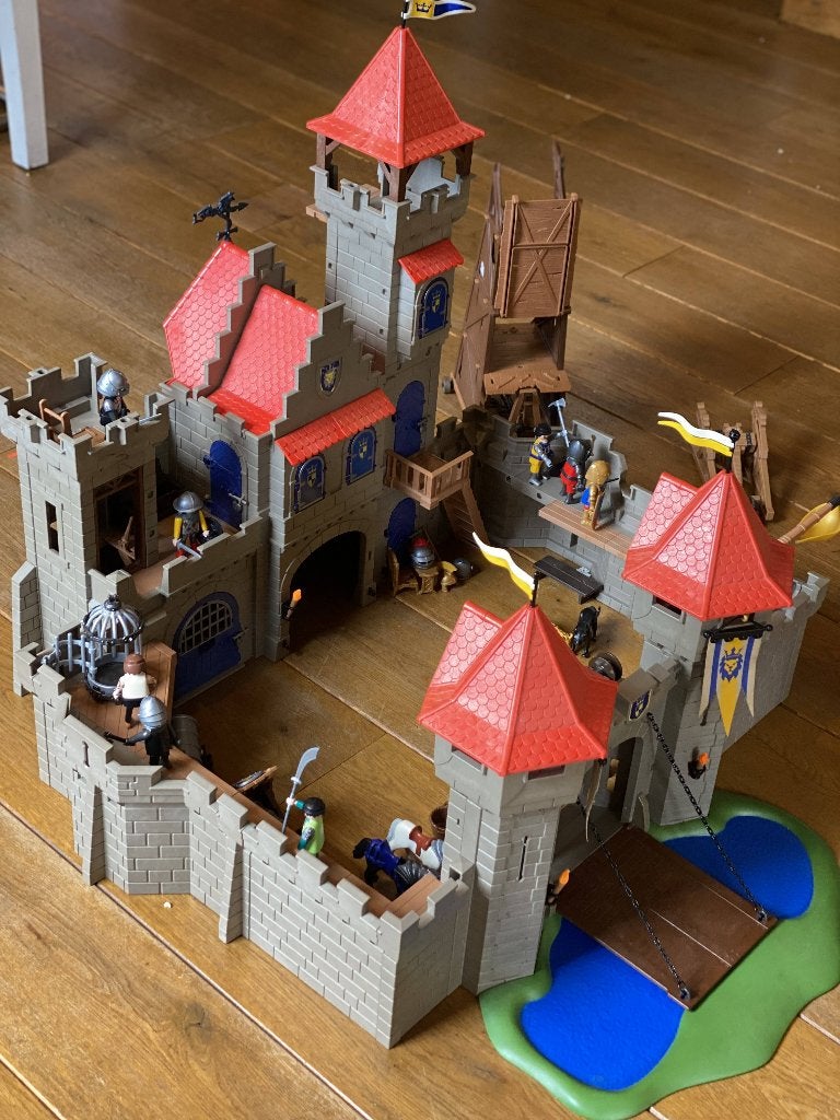Playmobile Ridderkasteel (3268), Ophalen of Verzenden, Gebruikt