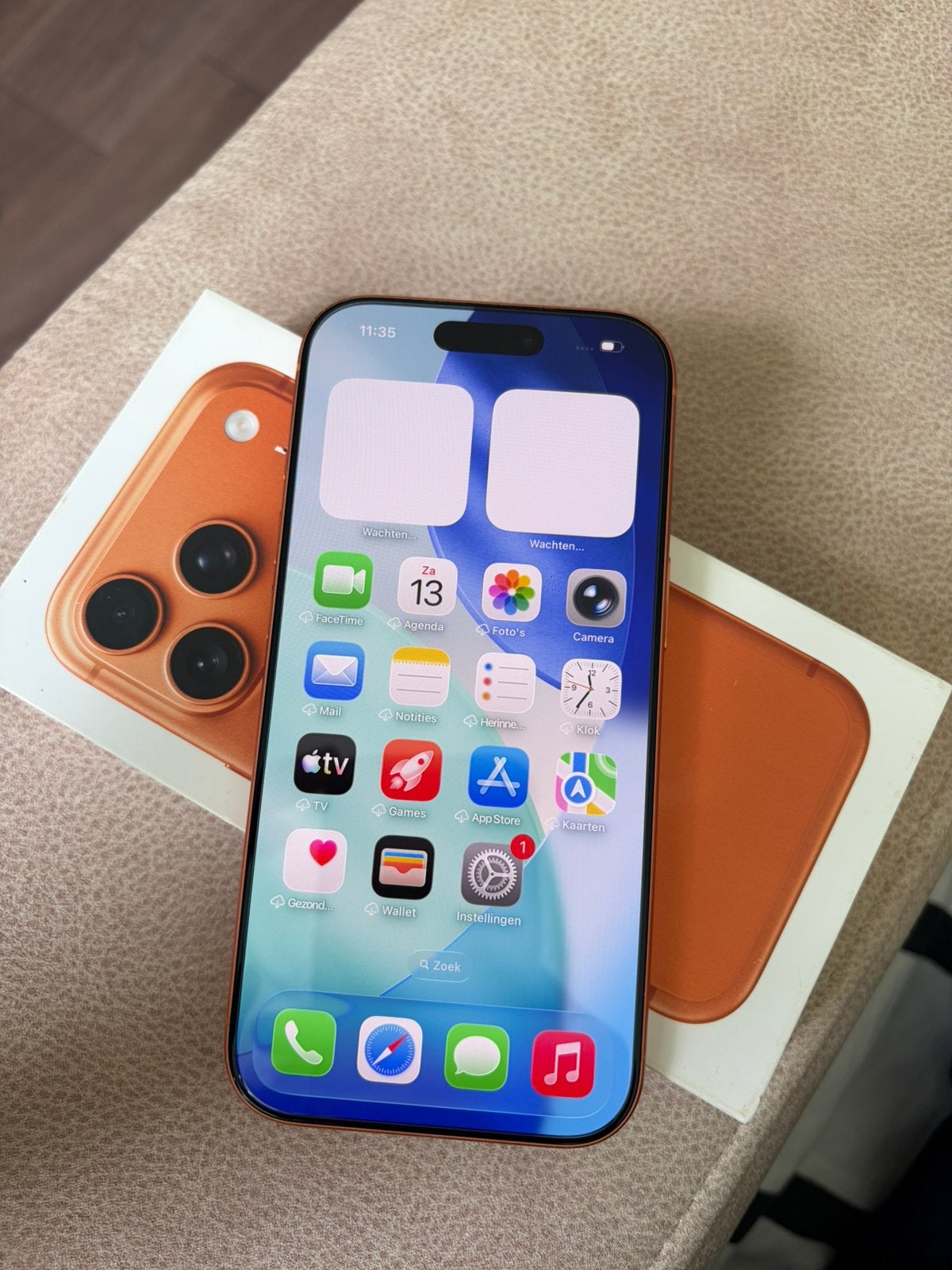 iPhone 17 Pro | 512GB | Cosmic Orange | Gebruikerssporen |, Telecommunicatie, Mobiele telefoons | Apple iPhone, Ophalen, Zo goed als nieuw