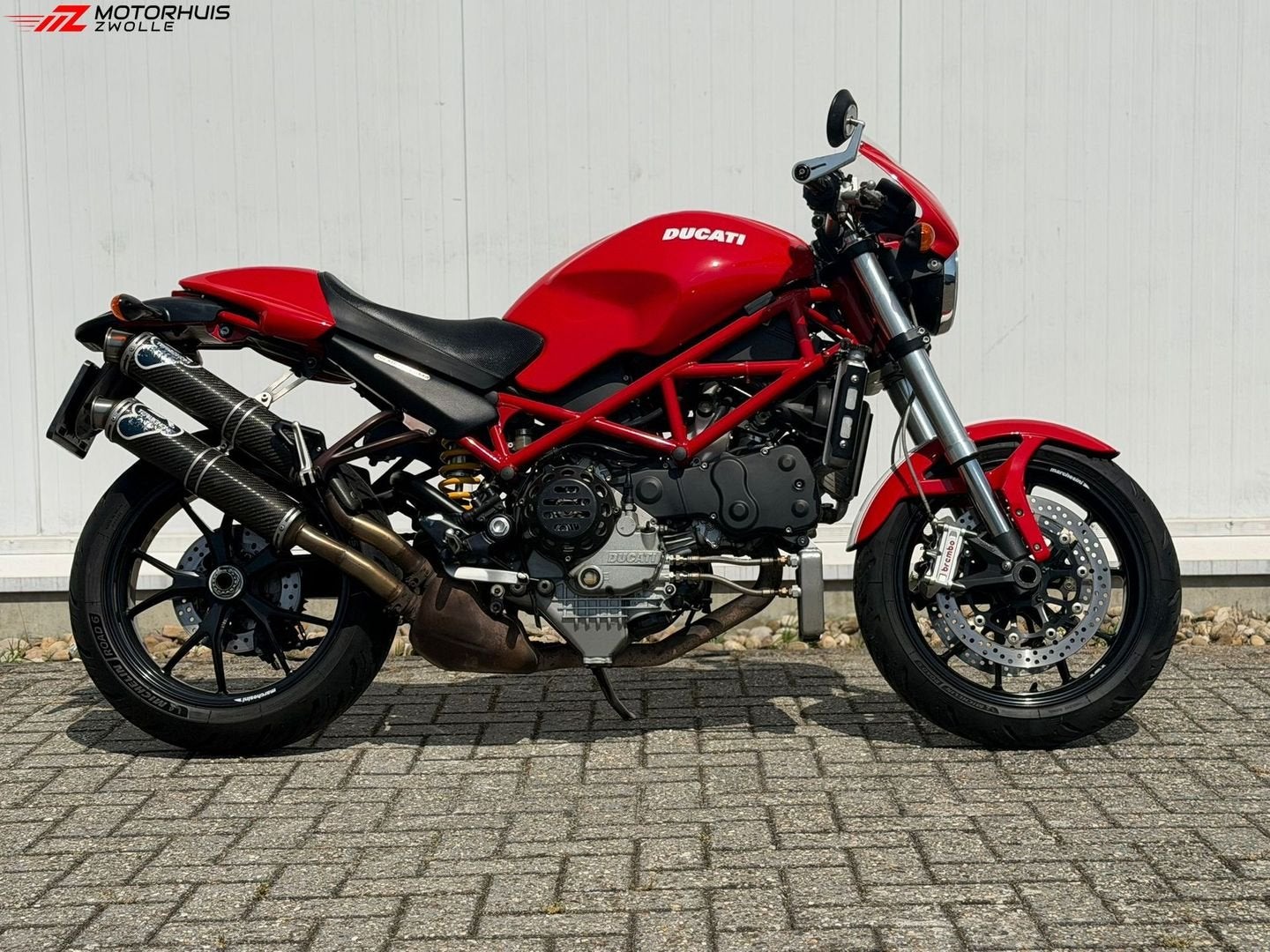 Monster S4R Testastretta (bj 2007 - 66.136 km) Termignoni, Motoren, DUCATI, 2 cilinders, Motorrijbewijs A, Bedrijf