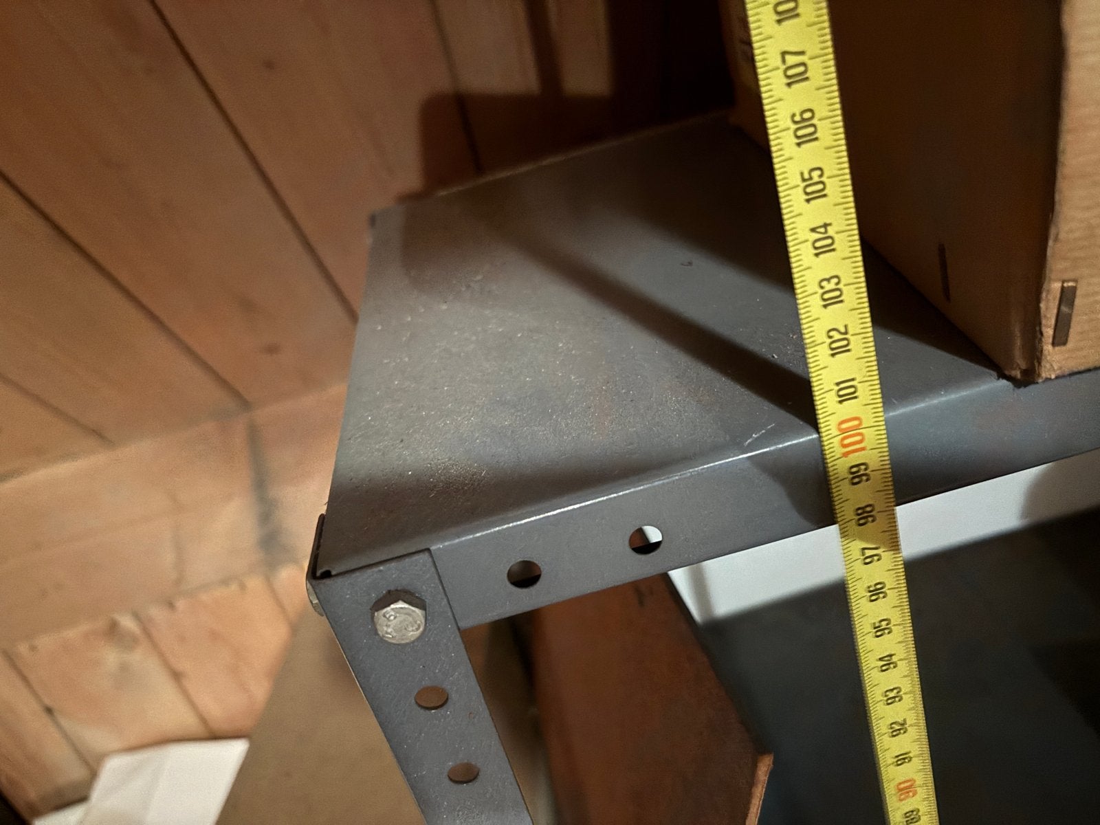 Metalen stellingkasten 8 stuks per 2 verschillend, Huis en Inrichting, Ophalen, Zo goed als nieuw