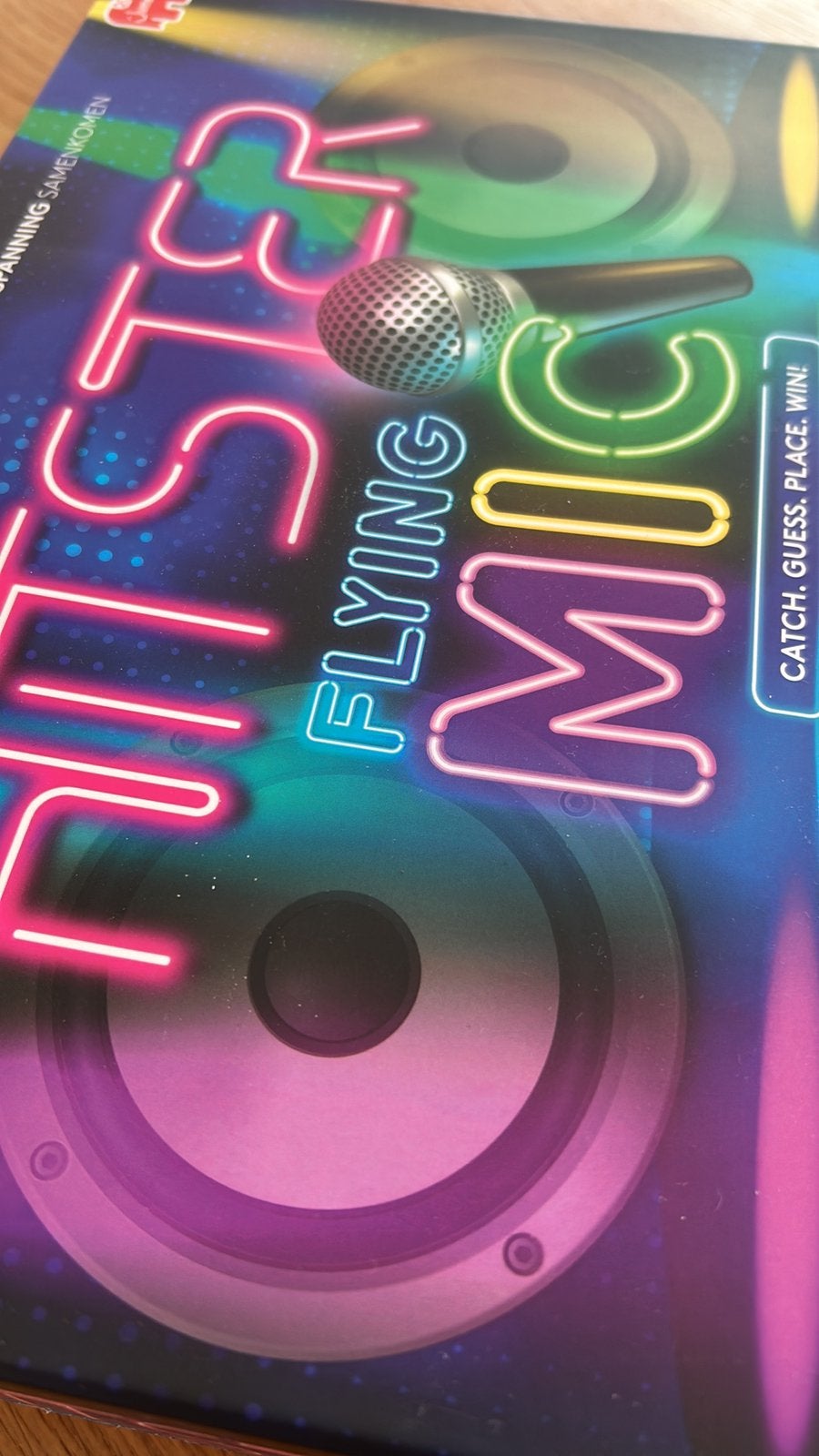 Hitster flying mic *ACTIEPRIJS €32,50* *NIEUW*, Jumbo, Jumbo, Nieuw, Ophalen of Verzenden