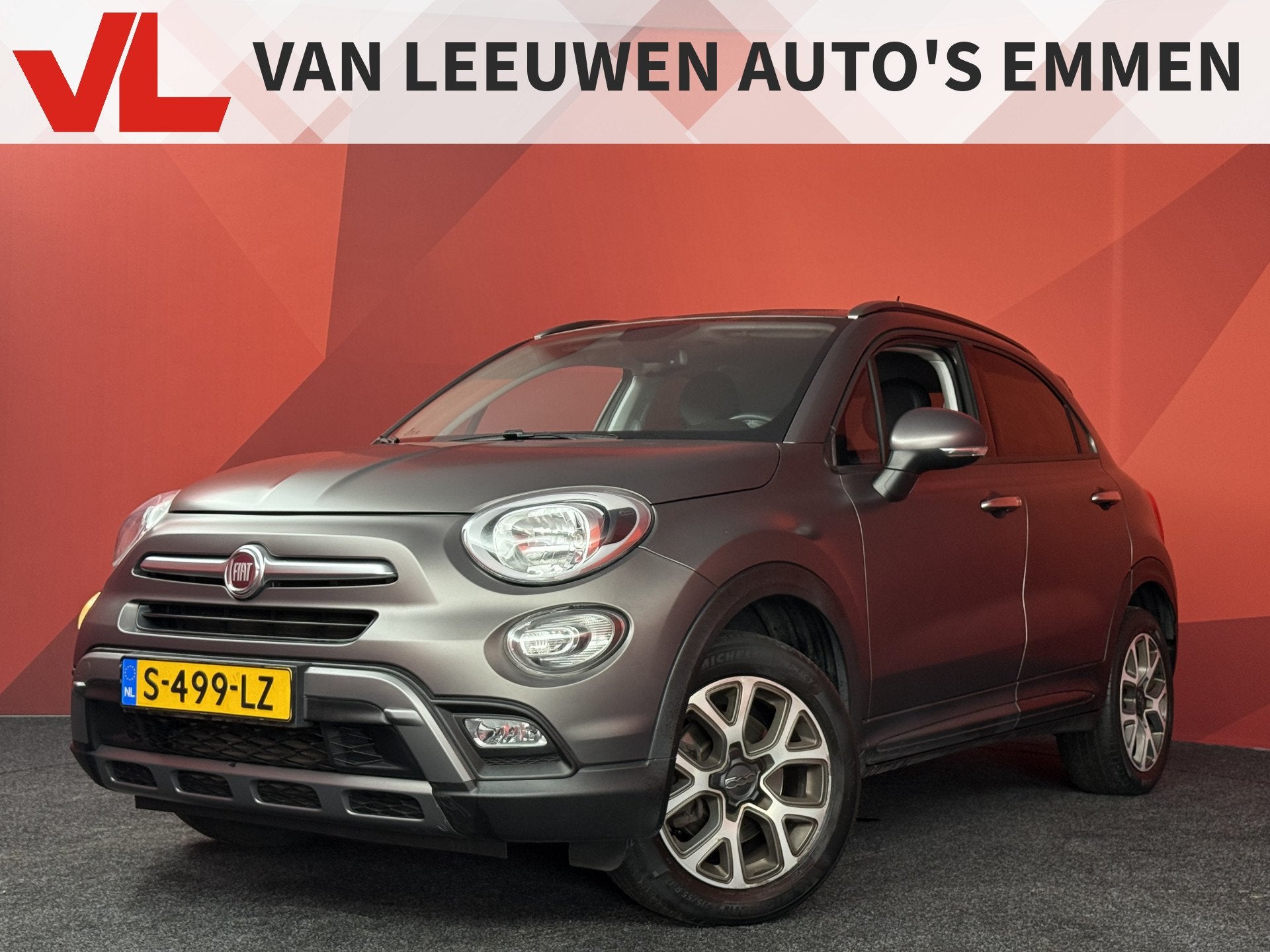 Fiat 500X Cross 1.4 Turbo MultiAir CrossPlus | BTW | Stoelve, Gebruikt, 4 cilinders, 600 kg, 1368 cc