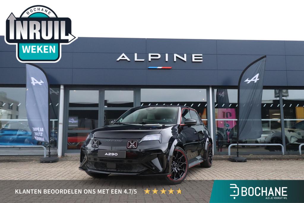 Alpine A290 GTS 52 kWh | DEVIALET Audio | Stoel & Stuurverwa, Huisgarantie, Met garantie (alle), Zwart, Nieuw