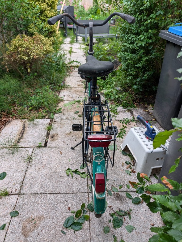 Damesfiets, Ophalen, Terugtraprem, Batavus, Gebruikt
