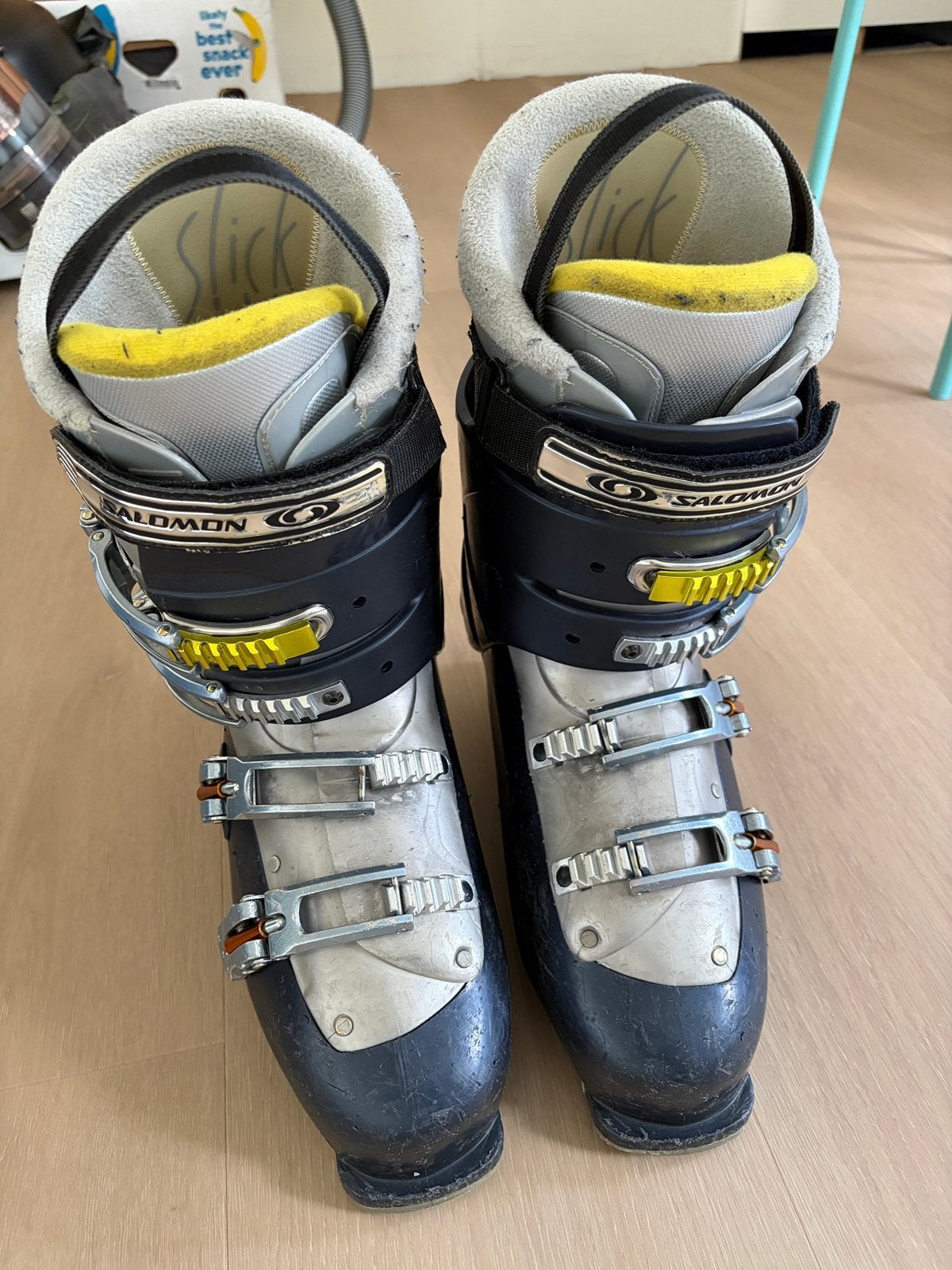 Heren skischoenen maat 44, Sport en Fitness, Ophalen, 160 tot 180 cm, Gebruikt, Schoenen