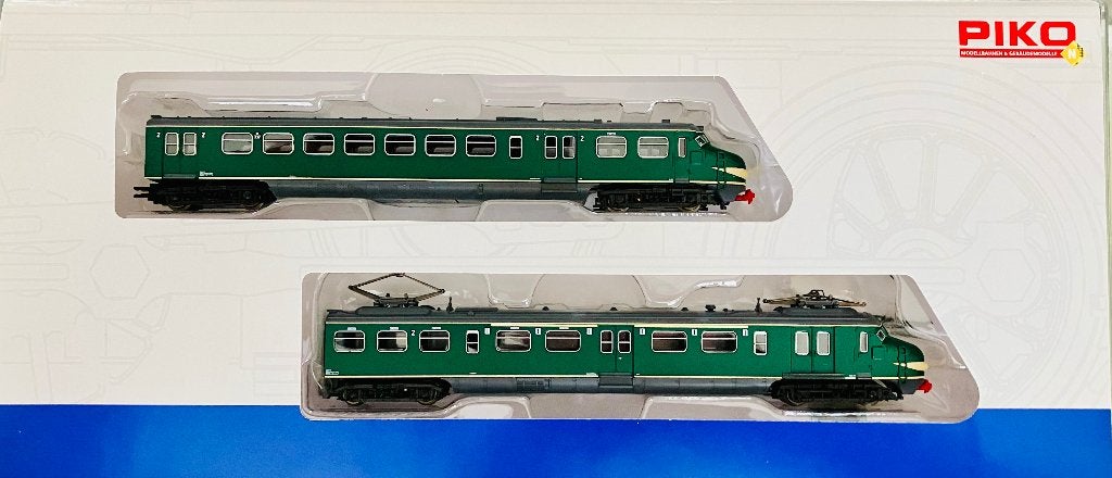 Piko 40290 NS  2-delige Hondekop met gele bies en snor dcc, Treinset, Gelijkstroom, Nieuw, NS