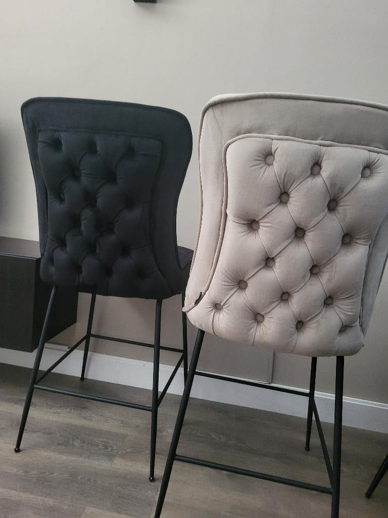 2 super mooie barstoelen van Dubbelman Design, Huis en Inrichting, Stoelen, Ophalen, Gebruikt, Overige kleuren, Twee
