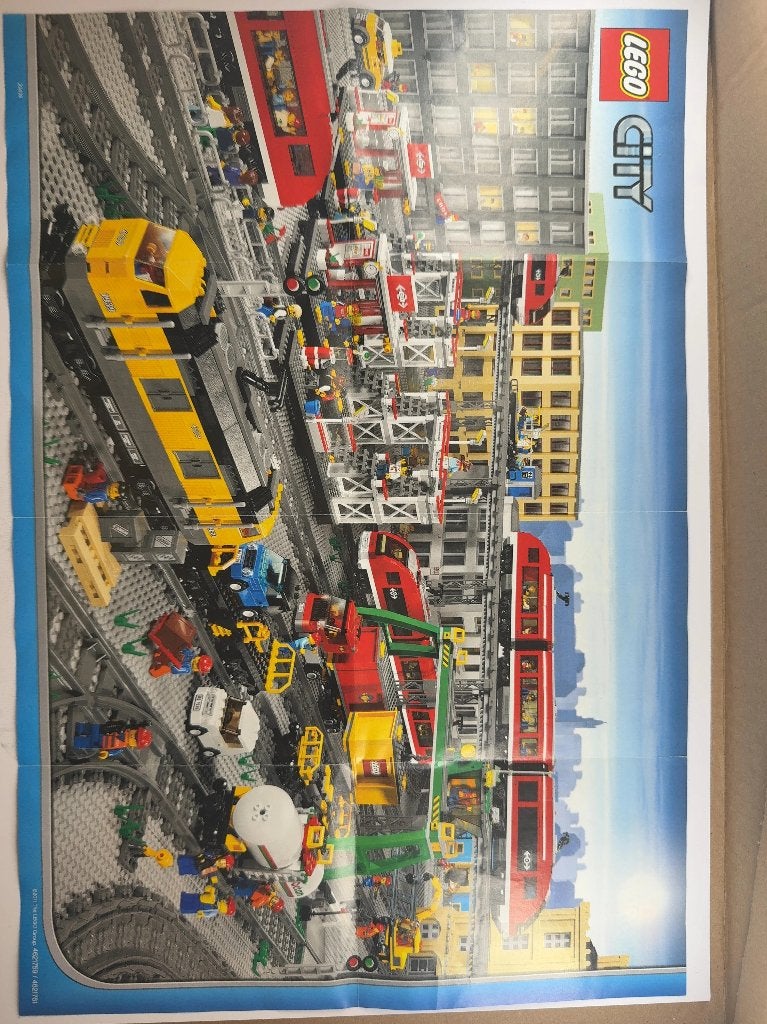 LEGO Train 7499 (Instructions) Flexible and Straight Tracks, Gebruikt, Overige thema's, Lego, Overige typen
