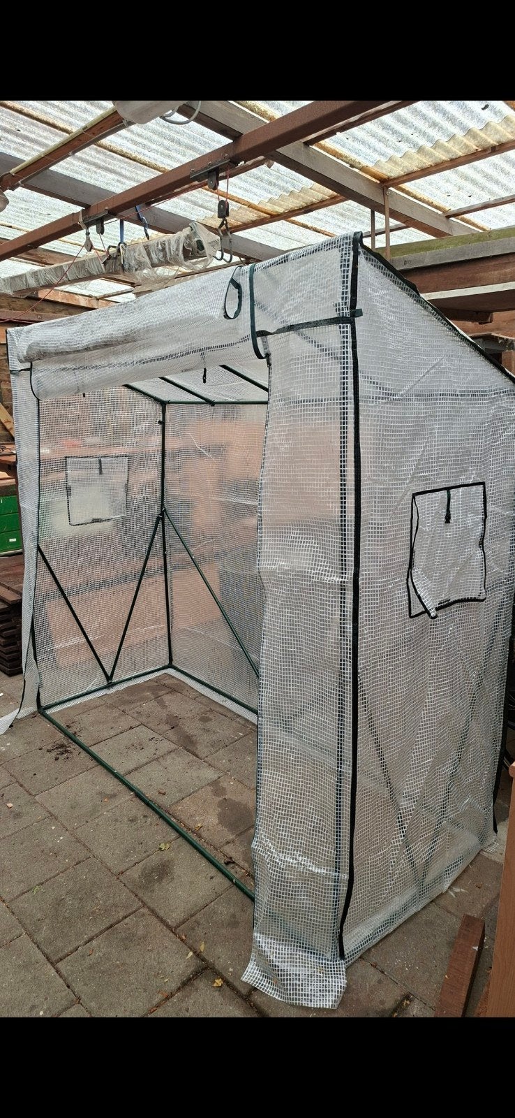 Compacte Kweekkas - Ideaal voor Starters, Tuin en Terras, Ophalen, Zo goed als nieuw, Kweekkas
