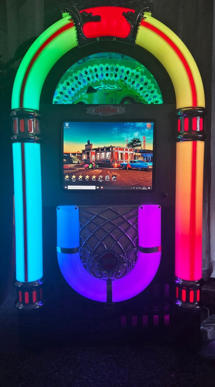 jukebox wifi, bleutooth,15inch touchscreen,LED,YouTube,Spoti, Ophalen, 1970 tot heden, Overige merken