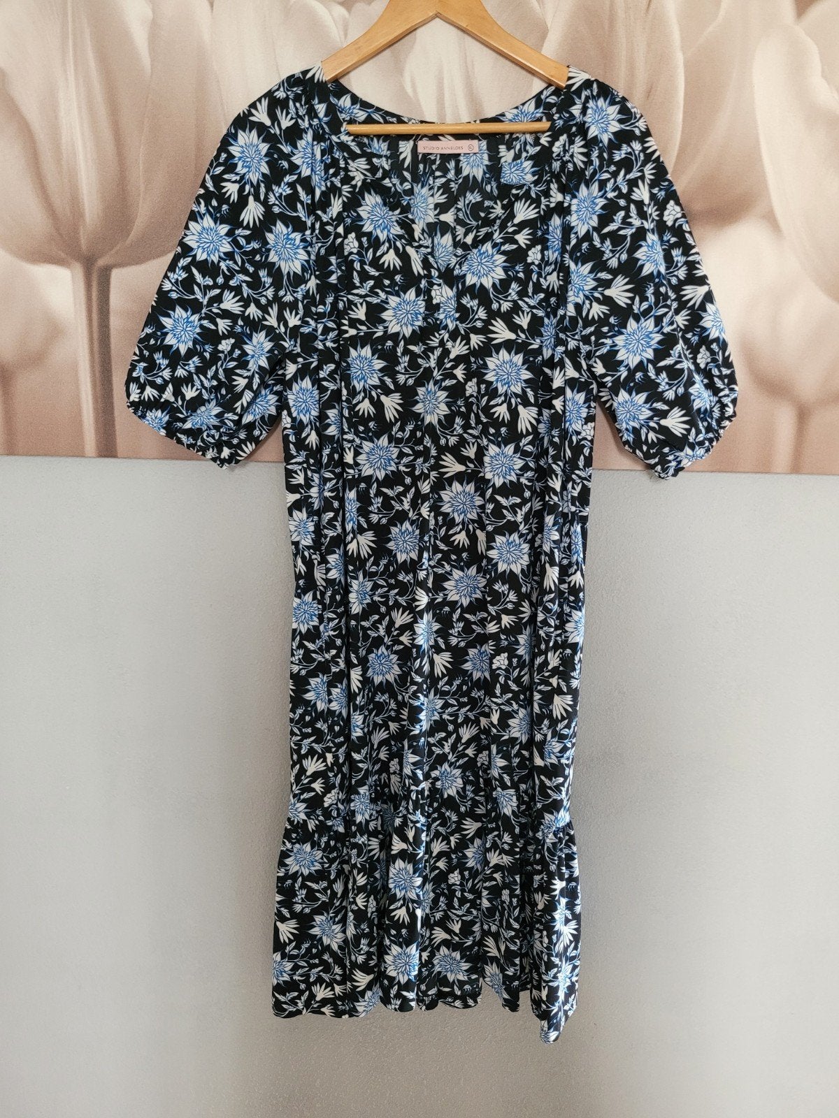 Studio Anneloes jurk XL, Verzenden, Zo goed als nieuw, Maat 46/48 (XL) of groter, Blauw