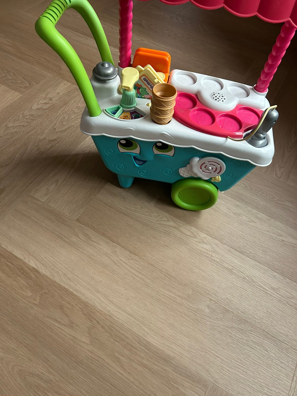 Vtech ijscocar compleet, Kinderen en Baby's, Speelgoed | Vtech, Ophalen of Verzenden, Zo goed als nieuw