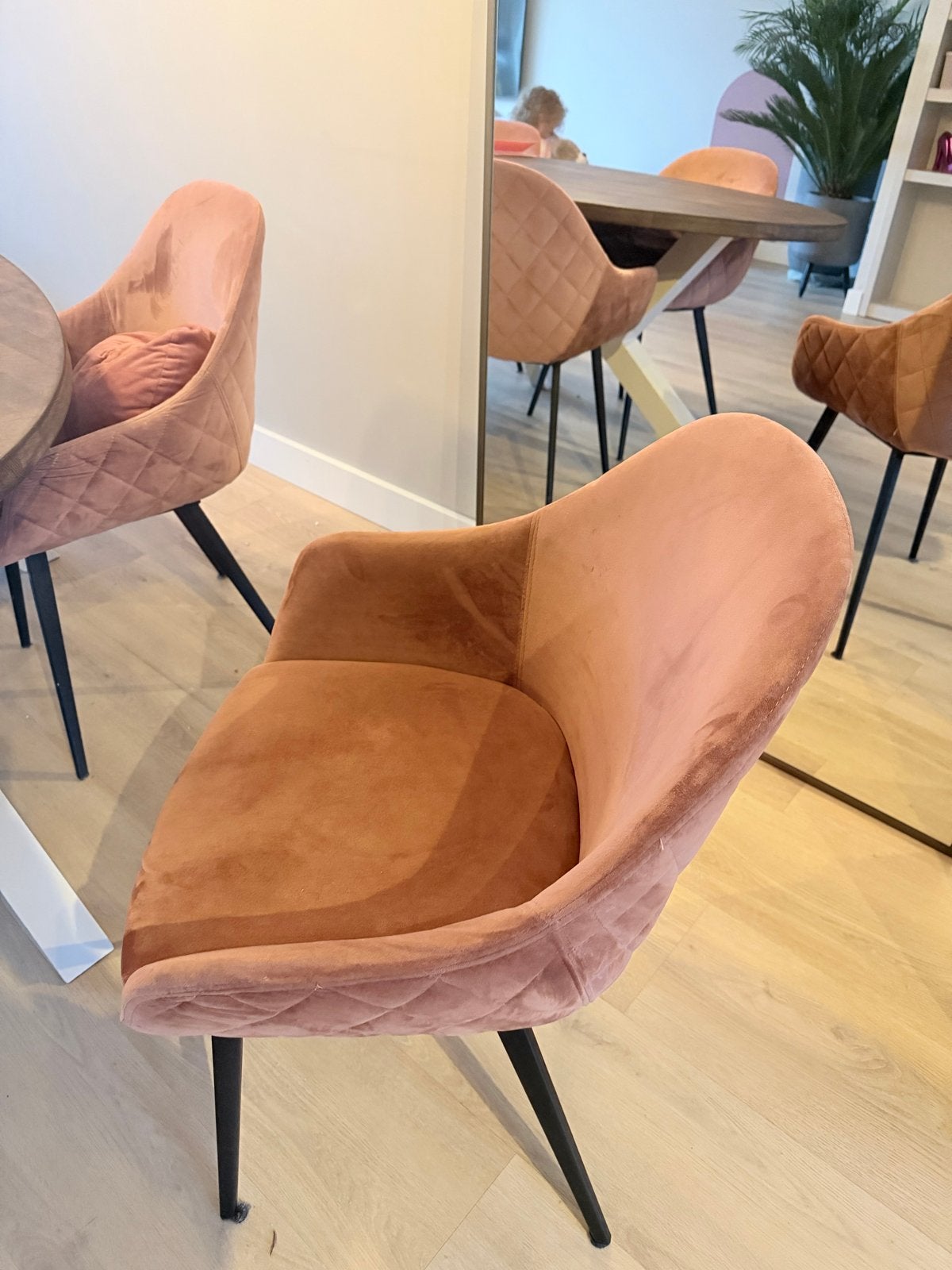 eetkamerstoelen, Ophalen, Overige kleuren, Zo goed als nieuw, Stof
