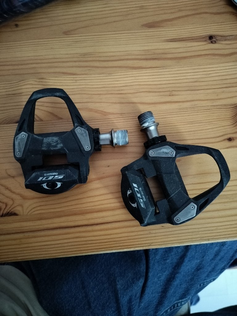 Spd-sl pedalen racefiets, Crankstel of Pedalen, Gebruikt, Ophalen of Verzenden, Racefiets